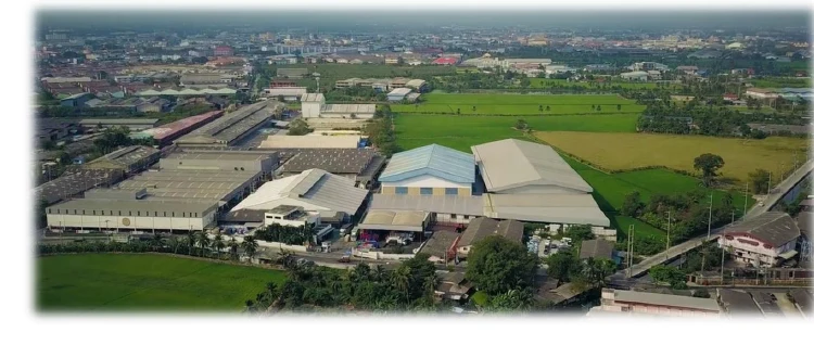 Industrielle Produktionskapazität in Thailand